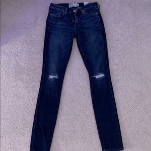 Abicrombie and Fitch super skinny jeans